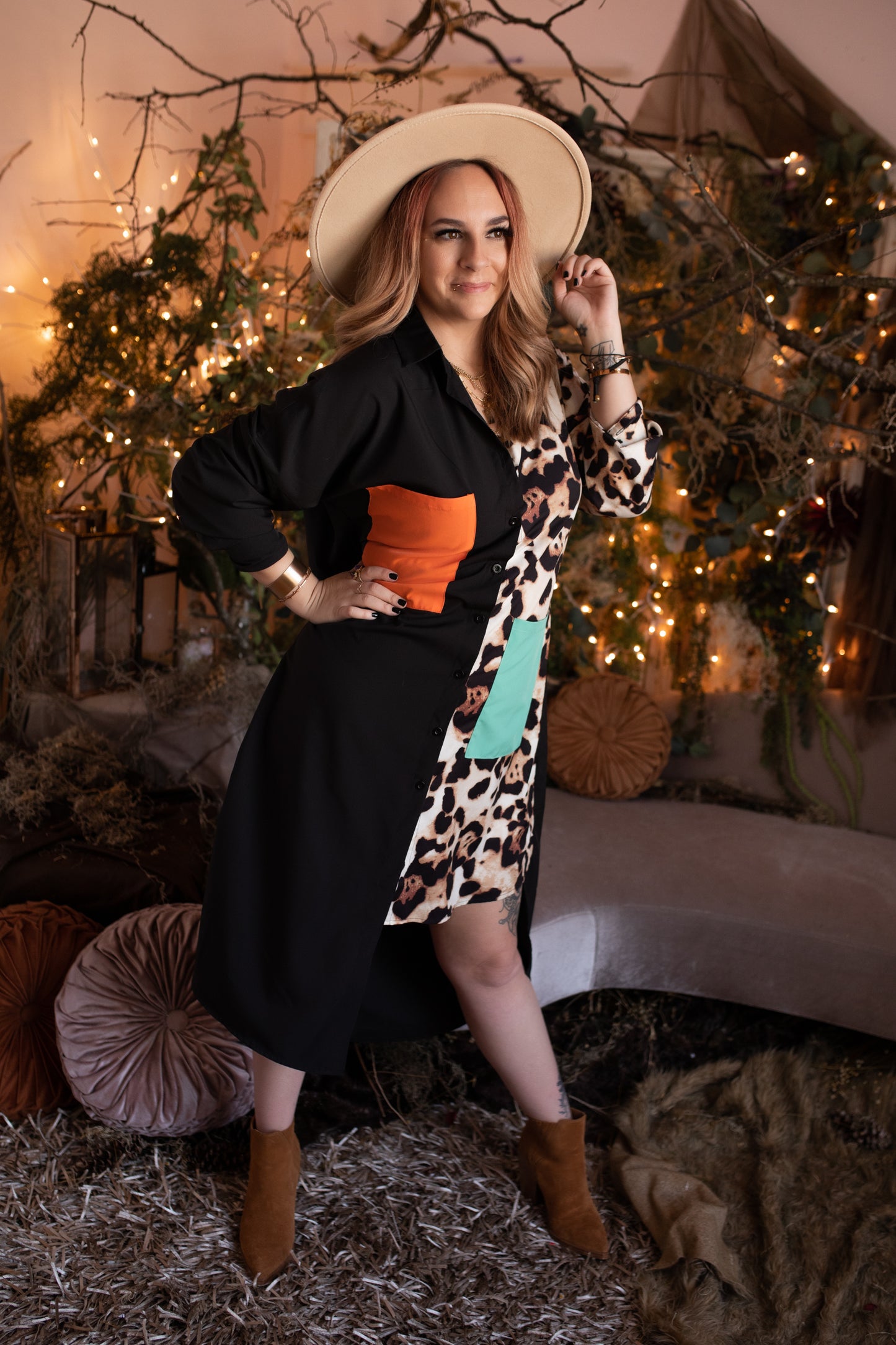 Rad Color Block Dress